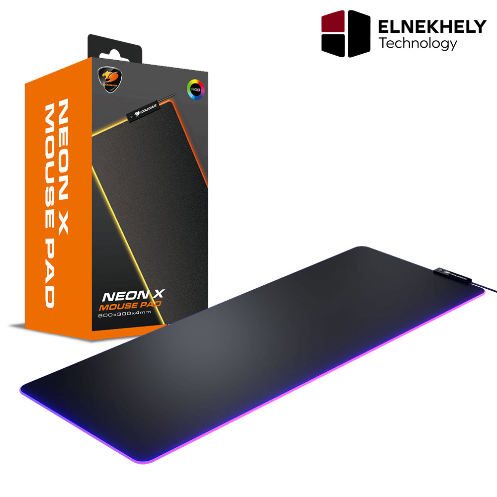 COUGAR NEON X X-Large RGB Gaming Mouse Pad - NEON X
